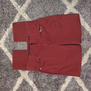 Apt. 9 Straight Leg Elastic Waist Pant Soft and Stretchy Rust colored Size 12
